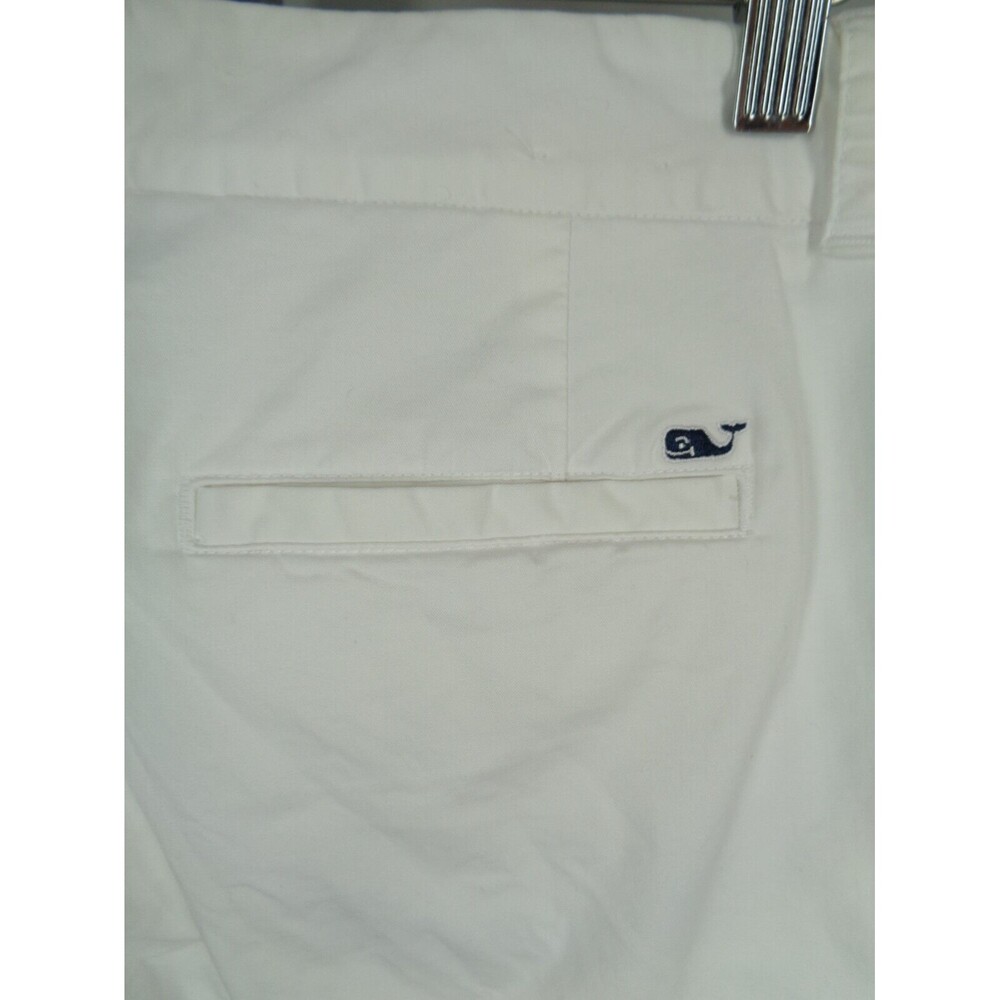 Vineyard Vines White Dayboat Bermuda Shorts Size 6 New - Picture 4 of 7